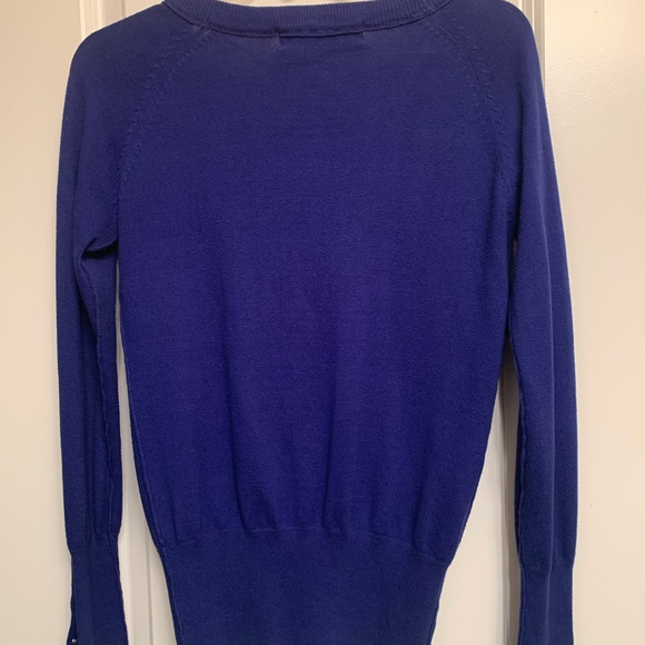 Bright Royal Blue Snap-button Cardigan (Med) - Picture 4 of 11